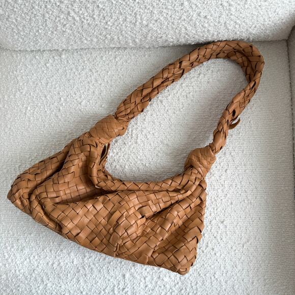 Cleobella Tan Woven Morgan Handbag - Picture 6 of 14